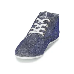 Baskets Mode^Eleven Paris - BASGLITTER Argent