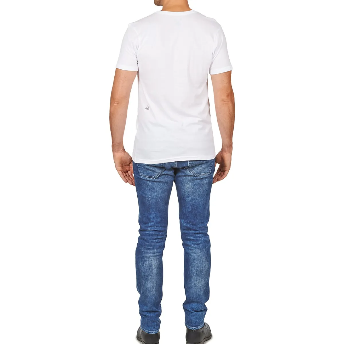 T-shirts & Polos^Eleven Paris - PB COLLAR M MEN Blanc