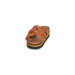 Mules / Sabots^Elue par nous - LEPLAN Marron