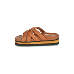 Mules / Sabots^Elue par nous - LEPLAN Marron
