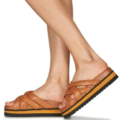 Mules / Sabots^Elue par nous - LEPLAN Marron