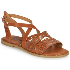 Sandales Et Nu-pieds^Elue par nous - LESCOT Camel