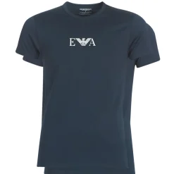 T-shirts & Polos^Emporio Armani - CC715-PACK DE 2 Marine