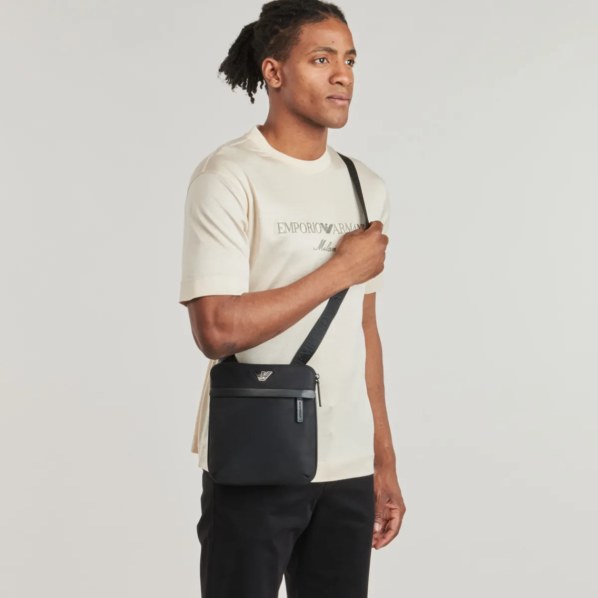 Pochettes / Sacoches^Emporio Armani - CROSSBODY EM001807 Noir