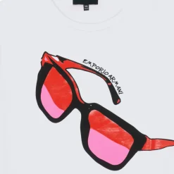 T-shirts & Polos^Emporio Armani - 6H3T7T-3J2IZ-0100 Blanc