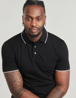 T-shirts & Polos^Emporio Armani - POLO SHIRT EM000858 Noir