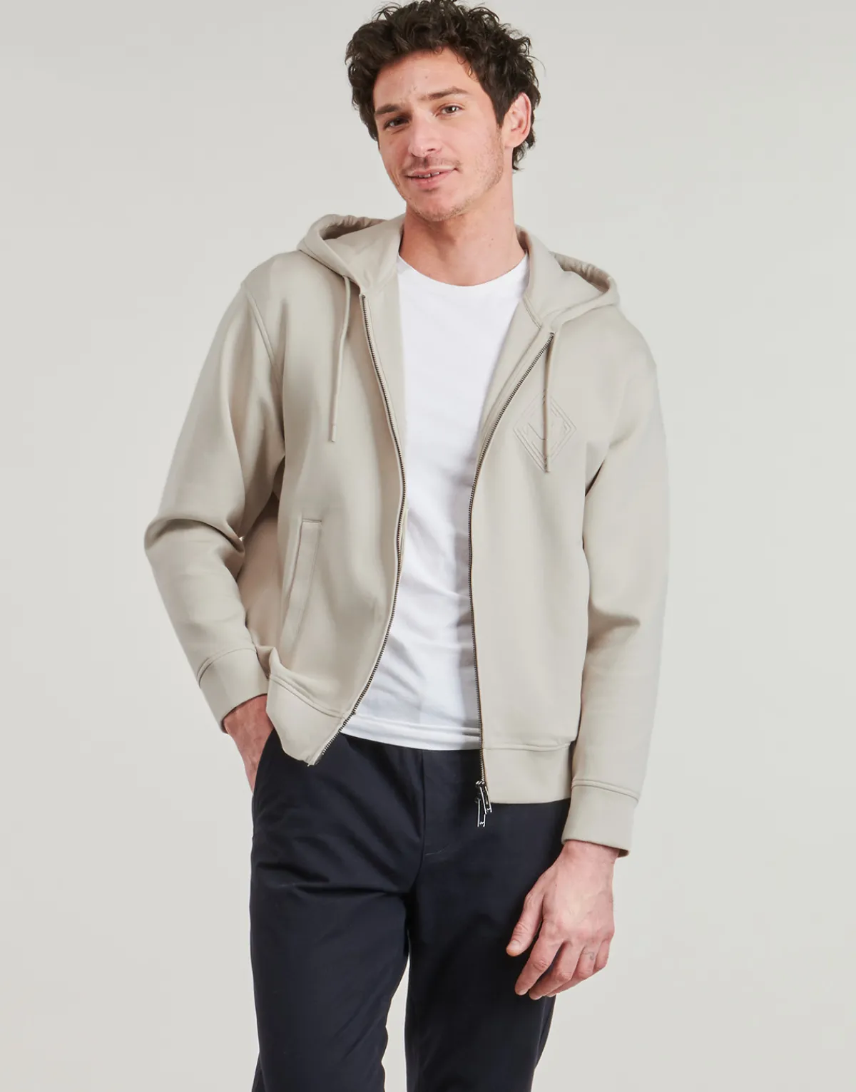 Sweats & Polaires^Emporio Armani - SWEATSHIRT EM001122 Greige
