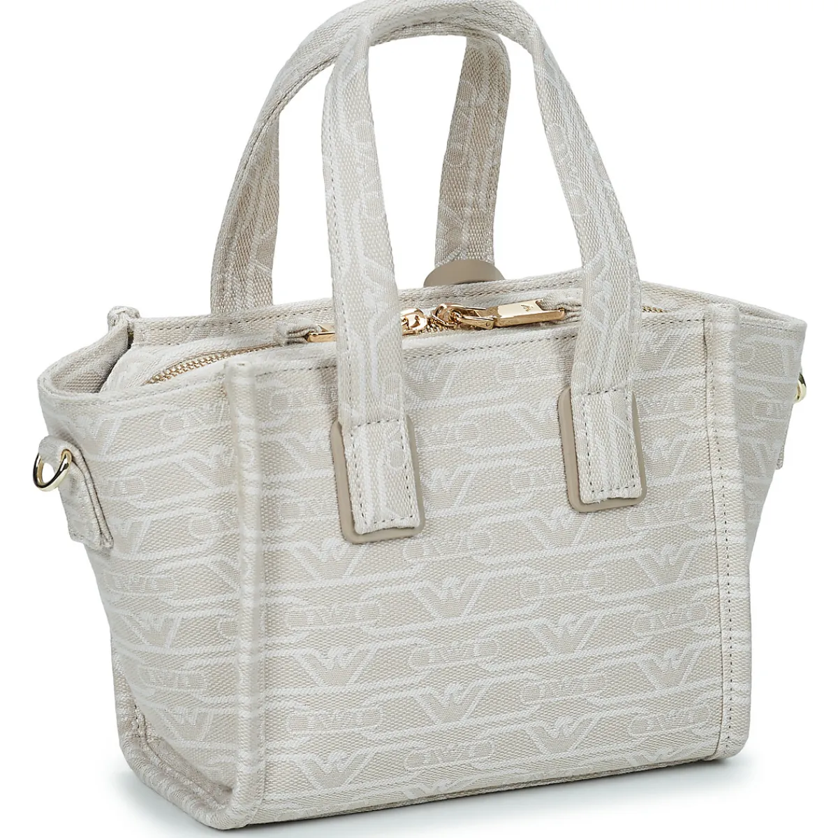 Cabas / Sacs Shopping^Emporio Armani - TOTE M CANVAS JAQUARD MONOGRAM