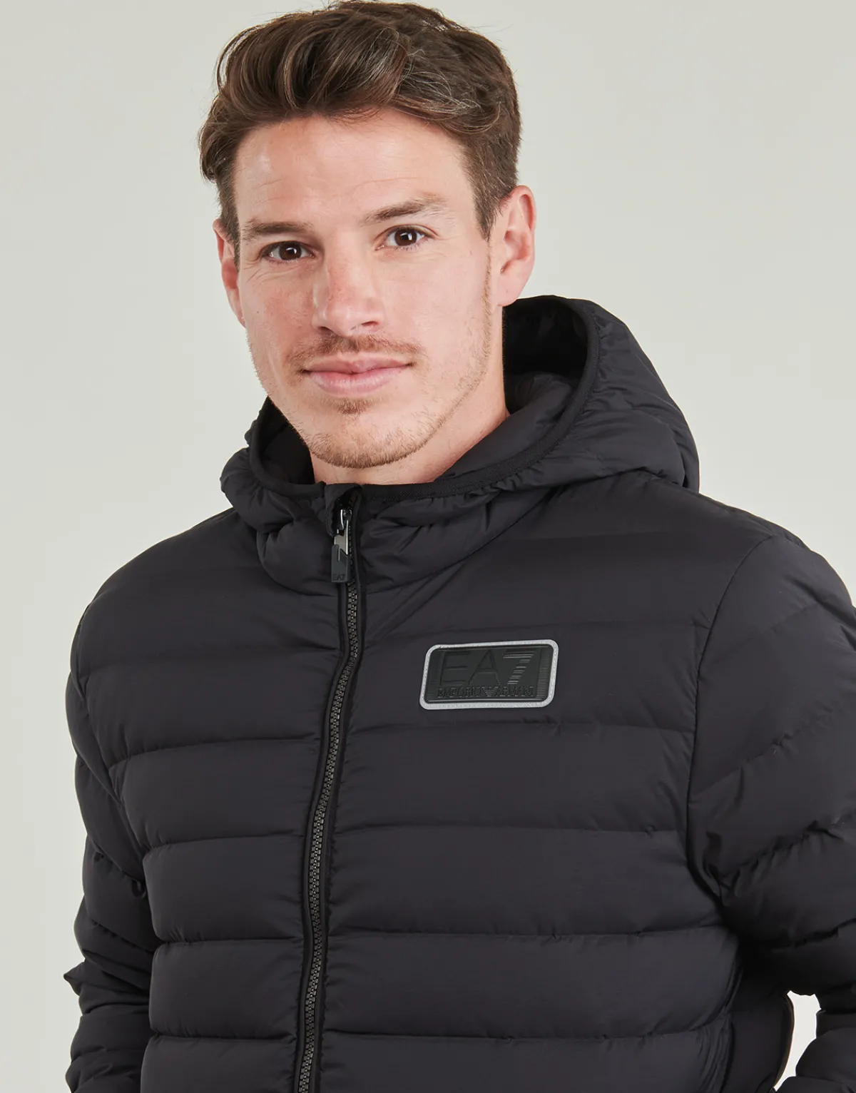 Manteaux^Emporio Armani EA7 - DOWN JACKET 6DPB16 Noir