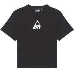 Ensembles Enfant^Emporio Armani EA7 - TRAIN LOGO SERIES BOY KIT TEE-SHORTS FREE Noir