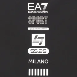 Ensembles Enfant^Emporio Armani EA7 - TRAIN LOGO SERIES BOY KIT TEE-SHORTS FREE Noir