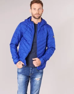 Manteaux^Emporio Armani EA7 - TRAIN CORE SHIELD 8NPB09 BleuElectrique