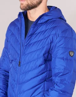 Manteaux^Emporio Armani EA7 - TRAIN CORE SHIELD 8NPB09 BleuElectrique
