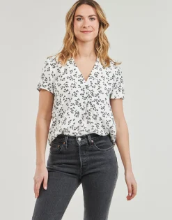 Tops / Blouses^Esprit - SKI V NECK BLOU Blanc