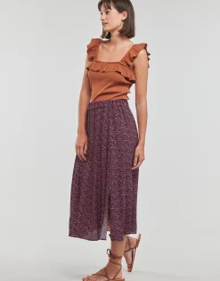 Jupes^Esprit - SKIRT MIDI AOP Multicolore