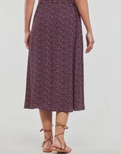 Jupes^Esprit - SKIRT MIDI AOP Multicolore