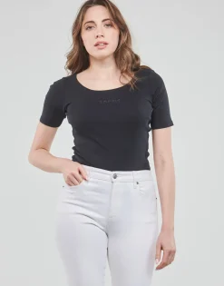 T-shirts & Polos^Esprit - TSHIRT SL Noir