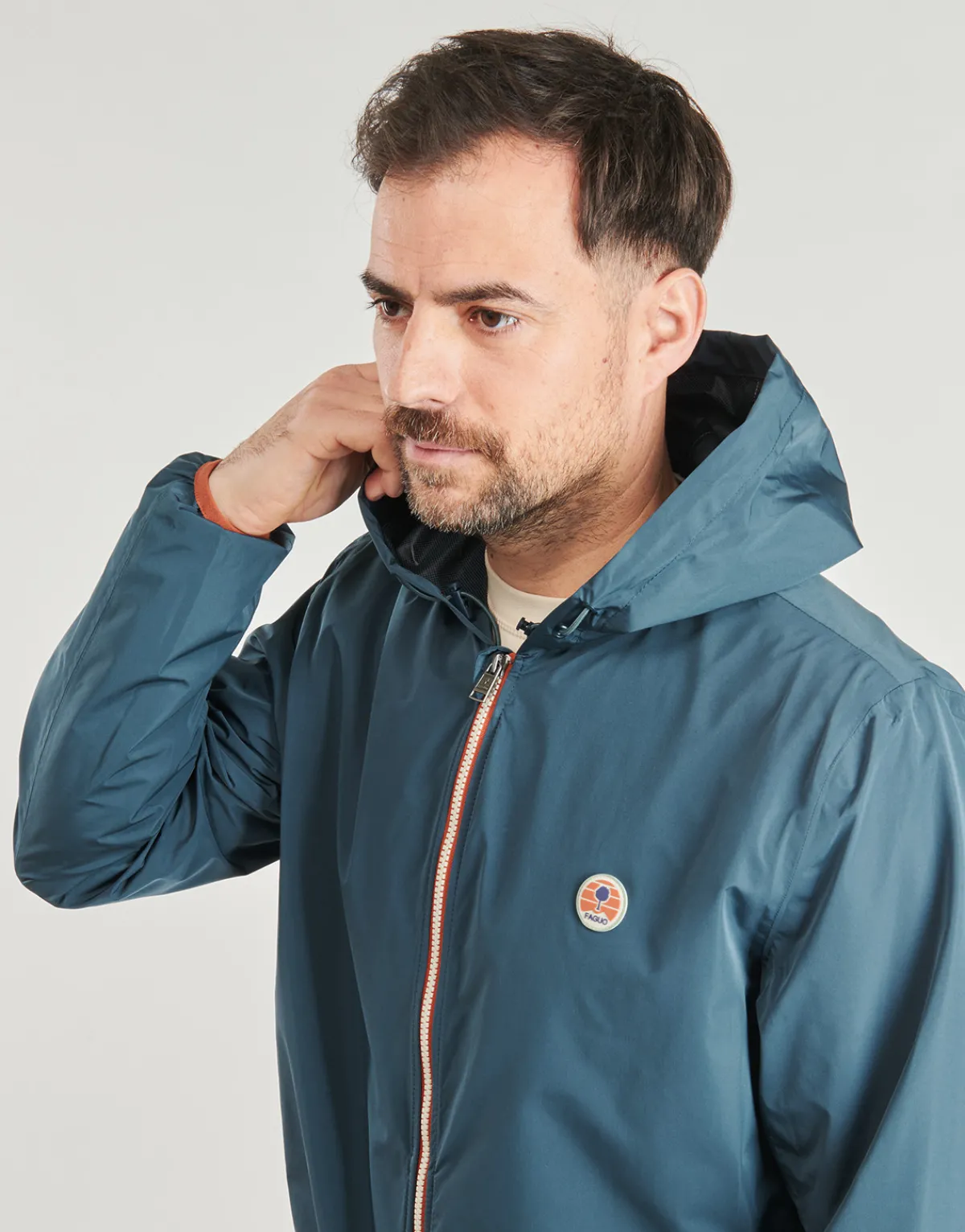 Vestes^Faguo - CARNOET RAIN COAT Bleu