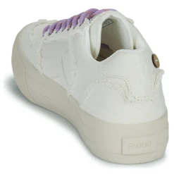 Baskets Mode^Faguo - WALNUT PLATFORM Blanc