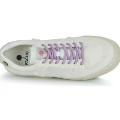 Baskets Mode^Faguo - WALNUT PLATFORM Blanc