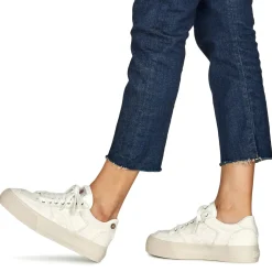 Baskets Mode^Faguo - WALNUT PLATFORM Blanc