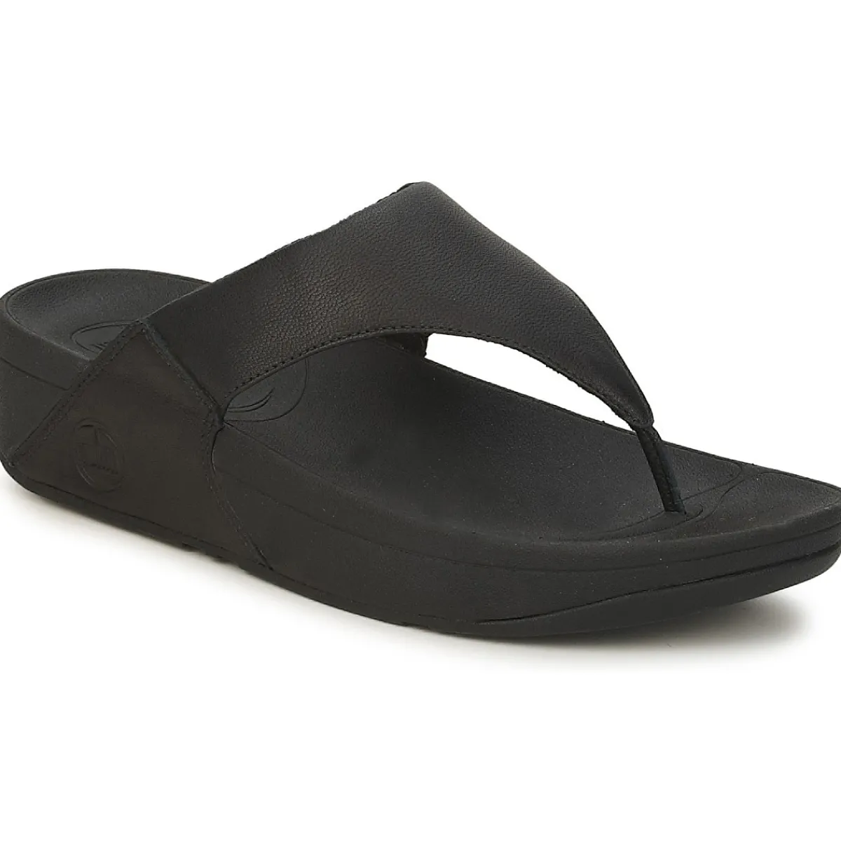 Tongs^FitFlop - LULU LEATHER Noir
