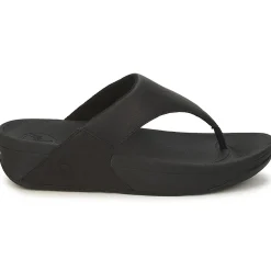 Tongs^FitFlop - LULU LEATHER Noir