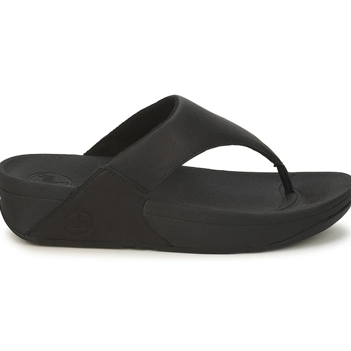 Tongs^FitFlop - LULU LEATHER Noir