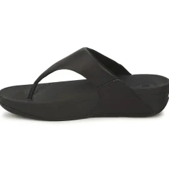 Tongs^FitFlop - LULU LEATHER Noir