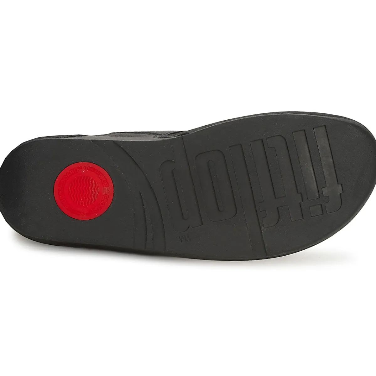Tongs^FitFlop - LULU LEATHER Noir