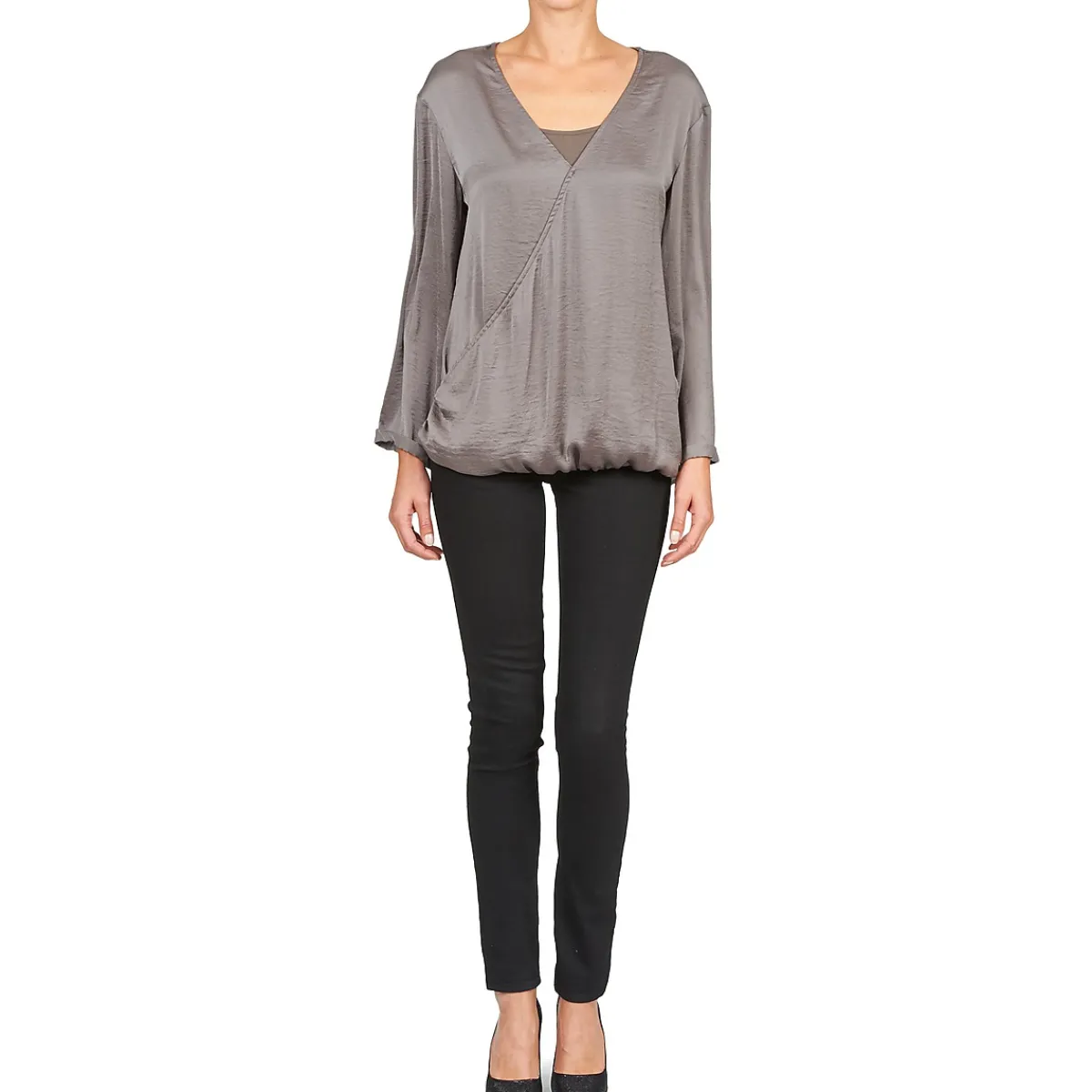 Tops / Blouses^Fornarina - CORALIE Taupe