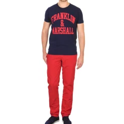 Pantalons^Franklin & Marshall - GLADSTONE Rouge