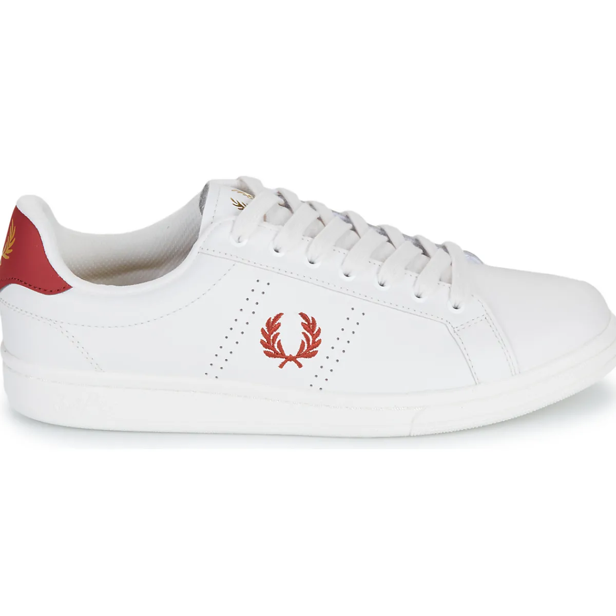 Baskets Mode^Fred Perry - B721 LEATHER