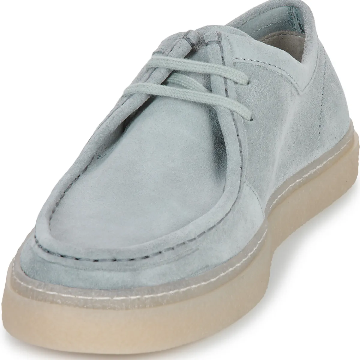 Mocassins & Chaussures Bateau^Fred Perry - DAWSON LOW SUEDE Gris