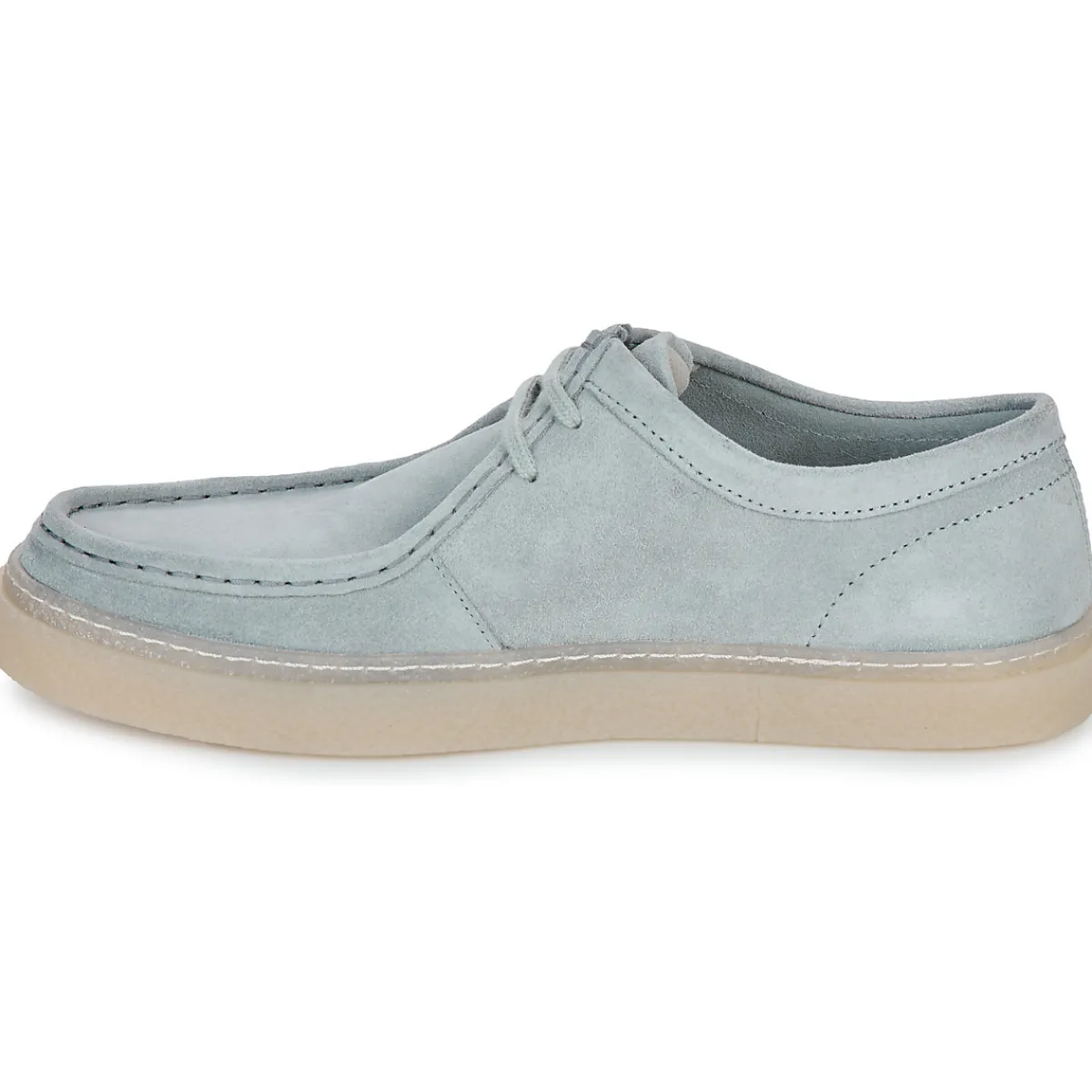 Mocassins & Chaussures Bateau^Fred Perry - DAWSON LOW SUEDE Gris