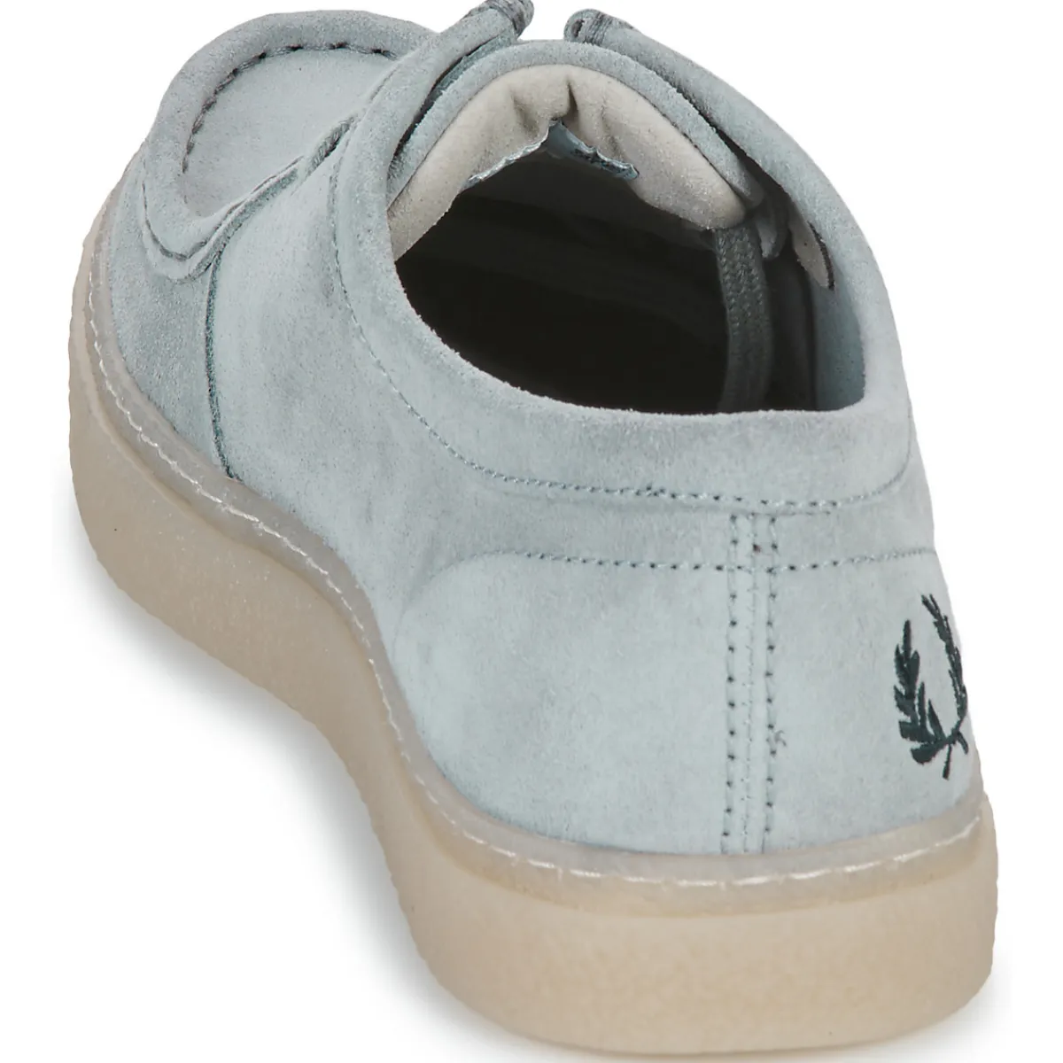 Mocassins & Chaussures Bateau^Fred Perry - DAWSON LOW SUEDE Gris