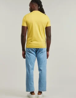 T-shirts & Polos^Fred Perry - EMBROIDERED Jaune