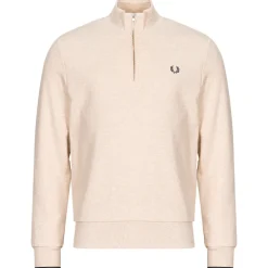 Sweats & Polaires^Fred Perry - HALF ZIP Beige
