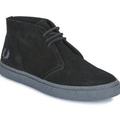 Bottines / Boots^Fred Perry - HAWLEY SUEDE Noir