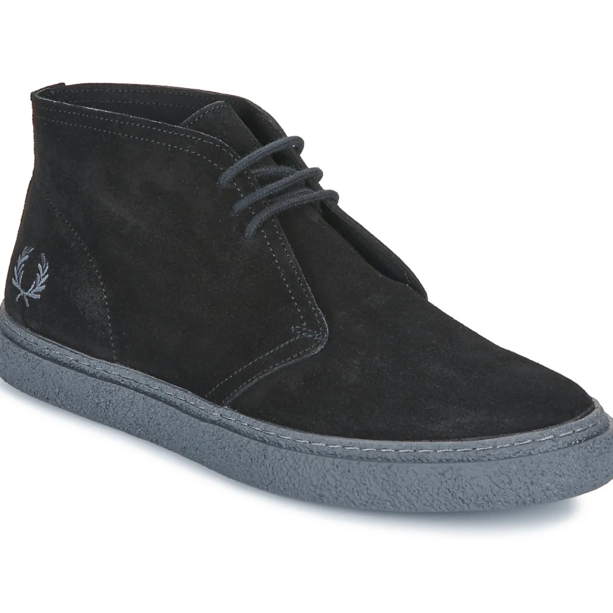 Bottines / Boots^Fred Perry - HAWLEY SUEDE Noir