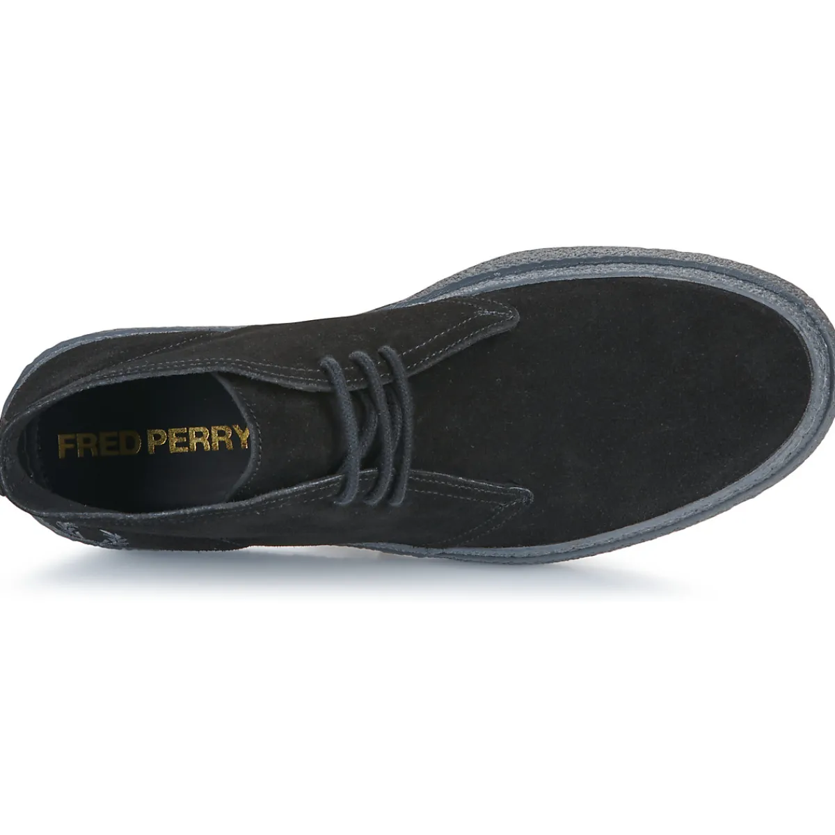 Bottines / Boots^Fred Perry - HAWLEY SUEDE Noir