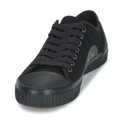 Baskets Mode^Fred Perry - HUGHES LOW CANVAS Noir