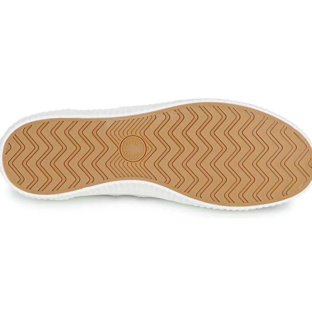 Baskets Mode^Fred Perry - HUGHES LOW CANVAS Blanc