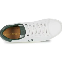Baskets Mode^Fred Perry - SPENCER MESH / LEATHER