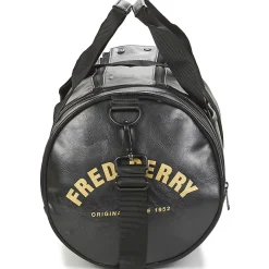 Sacs De Sport^Fred Perry - TONAL BARREL BAG Noir