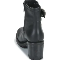 Bottines / Boots^Freelance - JUSTY 7 SMALL GERO BUCKLE Noir