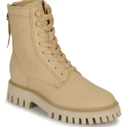 Bottines / Boots^Freelance - LUCY BACK ZIP BOOT Beige