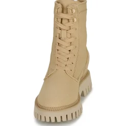 Bottines / Boots^Freelance - LUCY BACK ZIP BOOT Beige