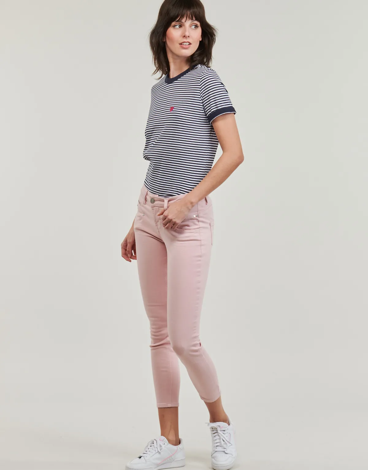 Jeans^Freeman T.Porter - ALEXA CROPPED MAGIC COLOR Rose