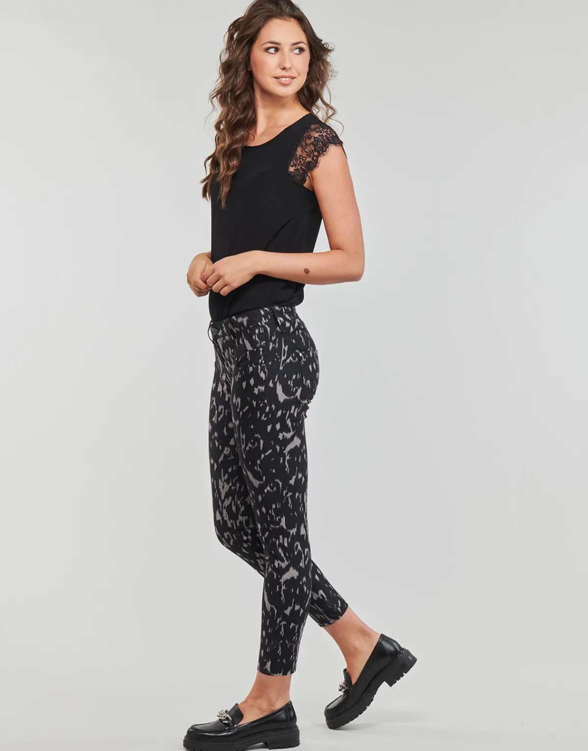 Jeans^Freeman T.Porter - ALEXA CROPPED METALLO